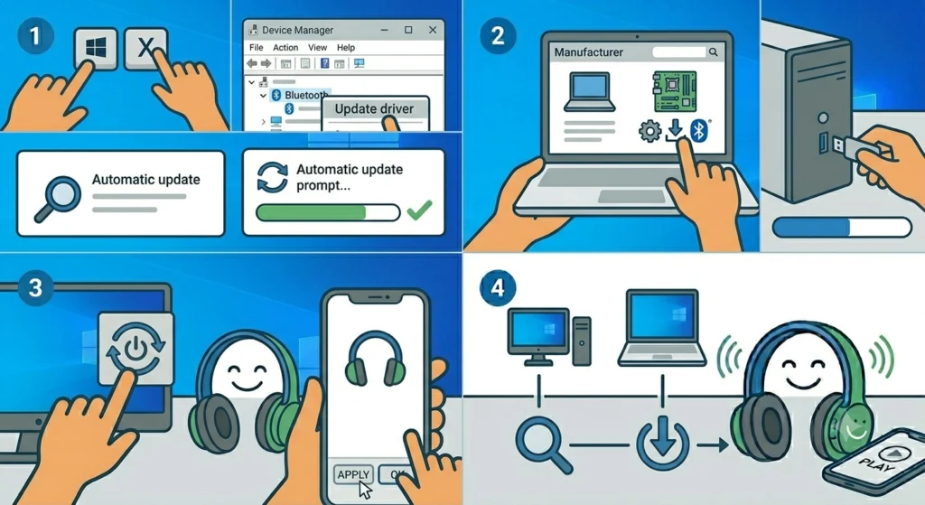 Update or Reinstall Bluetooth Drivers