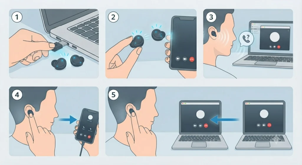 Use Bluetooth Multipoint to Stay Connected to Both a Laptop and a Phone