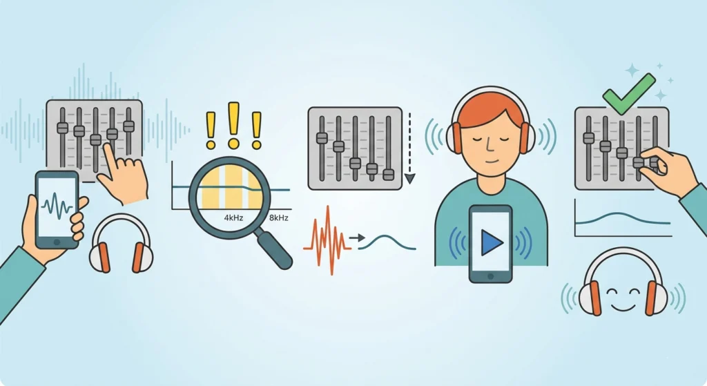 Use an Equalizer to Reduce Harsh Frequencies