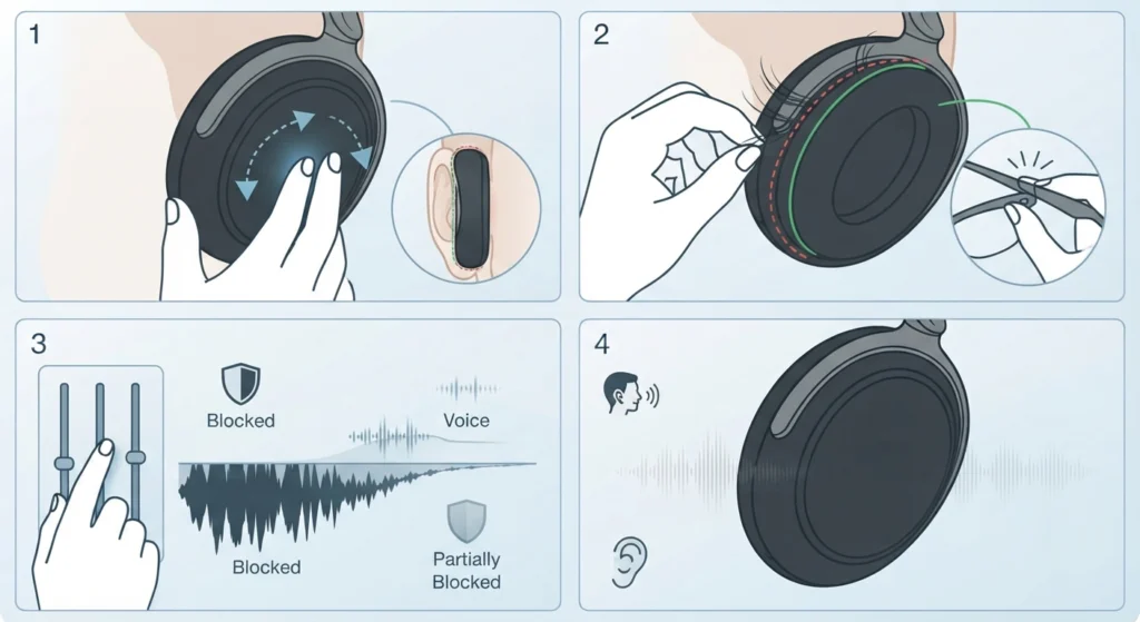 Adaptive Noise Cancellation Feels Weak