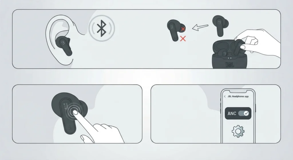 Adaptive Noise Cancelling Will Not Turn On