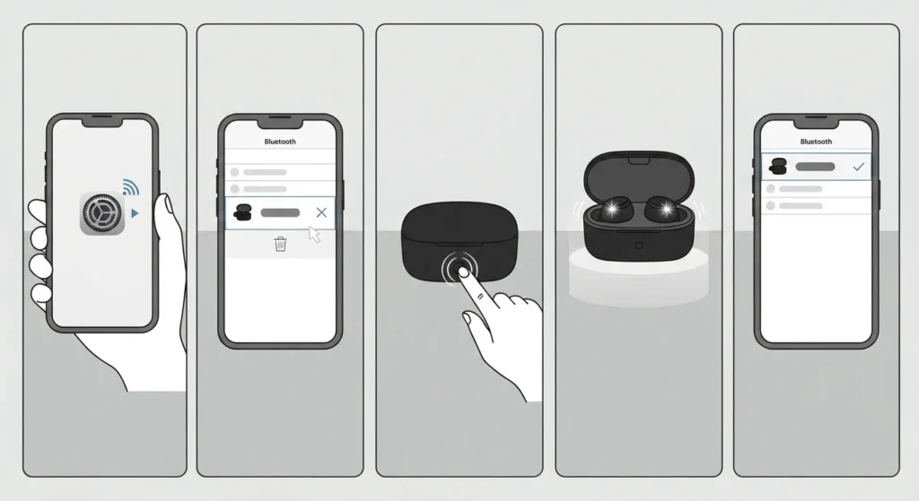 Clear Bluetooth Pairing Before Resetting