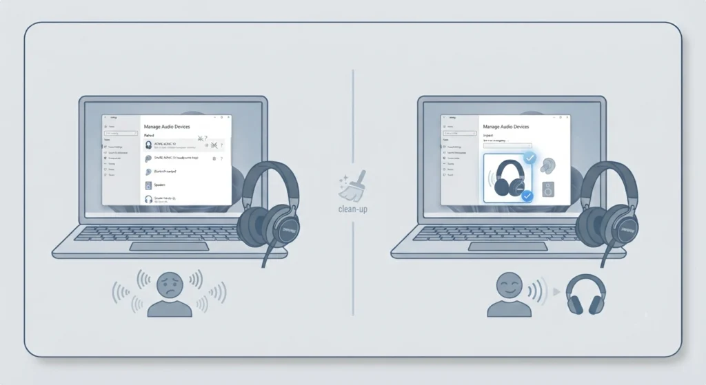 Conflicts When Multiple Devices Are Paired