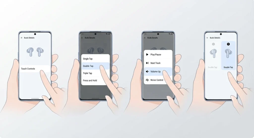 Customizing Touch Controls and Features