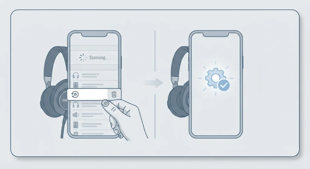 Device Not Appearing in the Bluetooth List