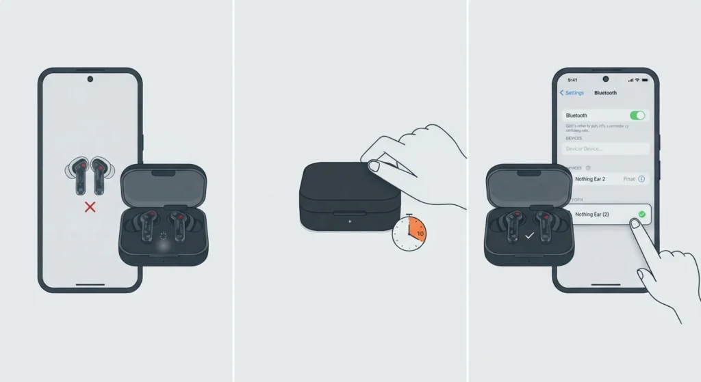 Earbuds Not Appearing in the Bluetooth List