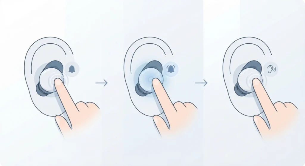 Enable Silent Mode Using Touch Controls