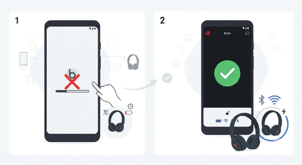 Headphones Disconnect During the Update