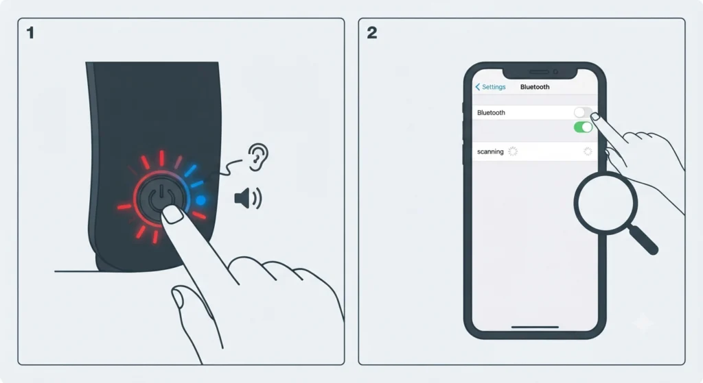 Headphones Do Not Appear in the Bluetooth List