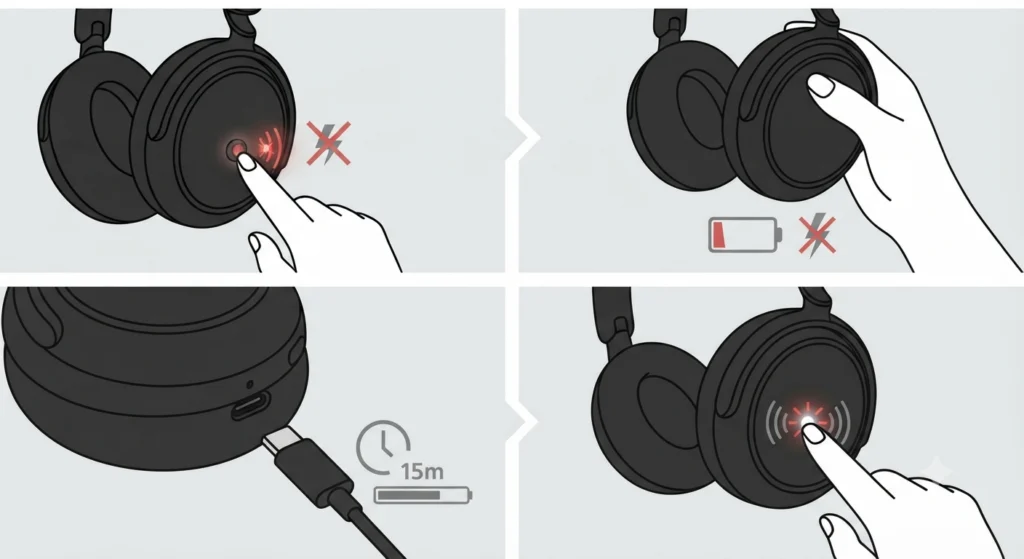 Headphones Will Not Enter Pairing Mode