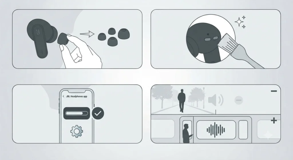 Noise Cancelling Feels Weak or Inconsistent