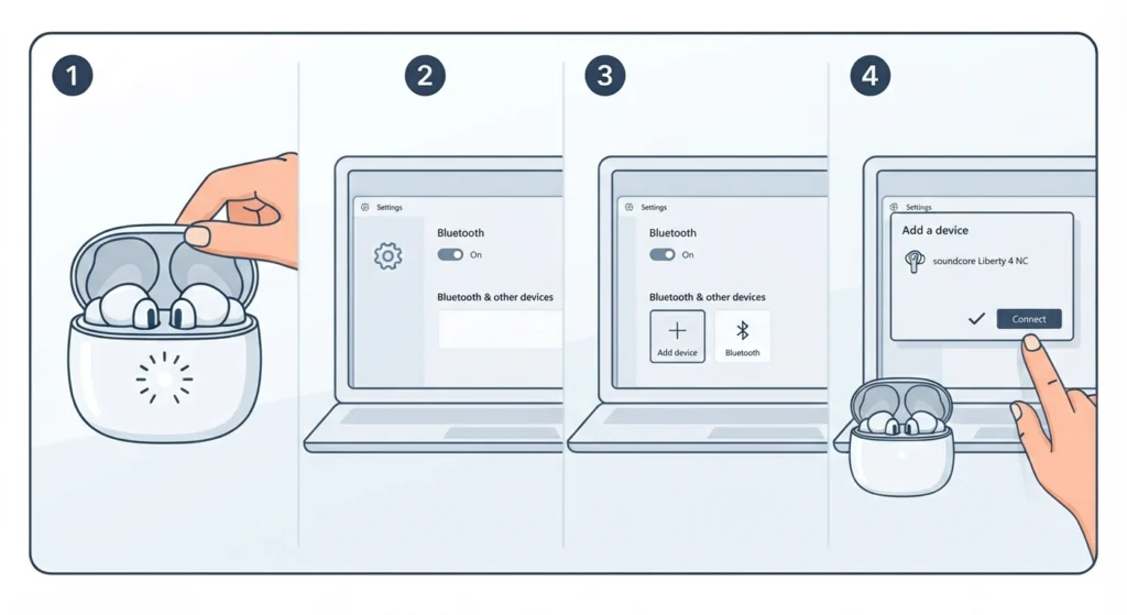 Pairing with a Windows 11 Computer