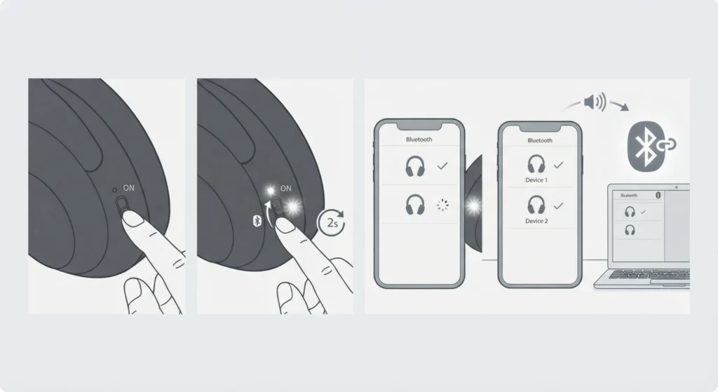 Set Up Multipoint for Two Devices