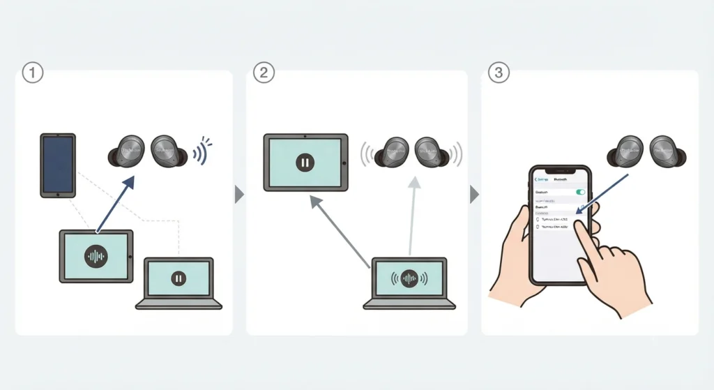 Switching Audio Between Connected Devices