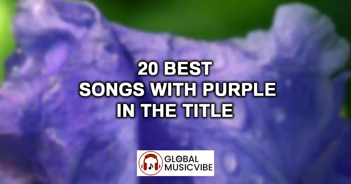 20 Best Songs With Purple in the Title featured image