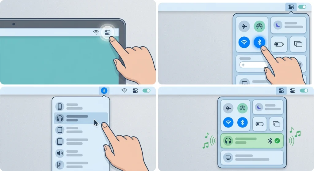 Connect Using Control Center