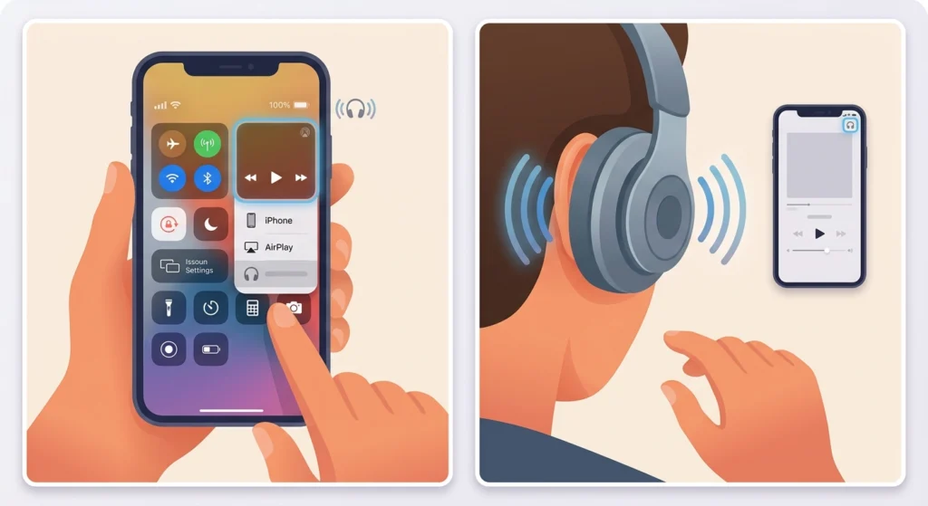 Headphones Connect but No Sound Plays
