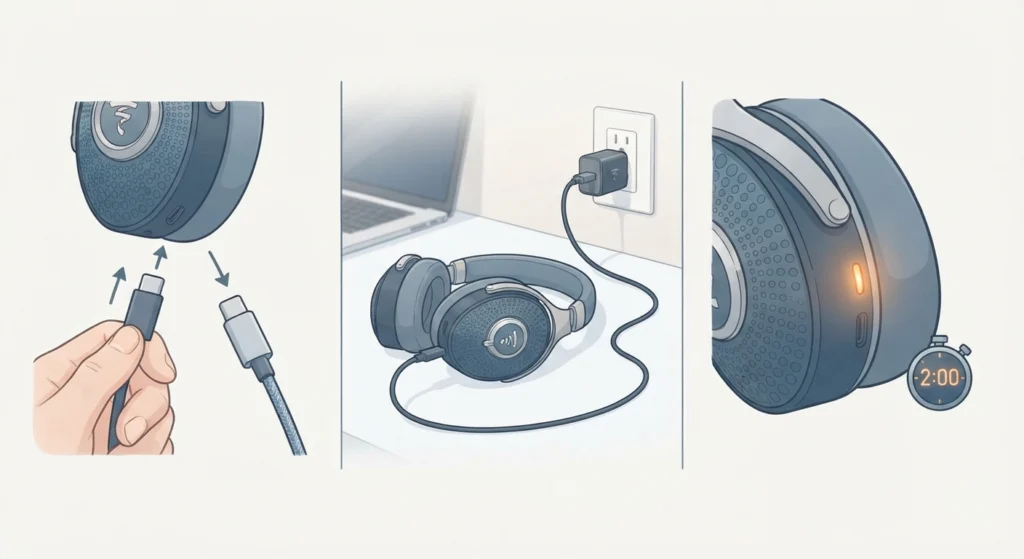 Try a Different USB-C Cable and Power Source