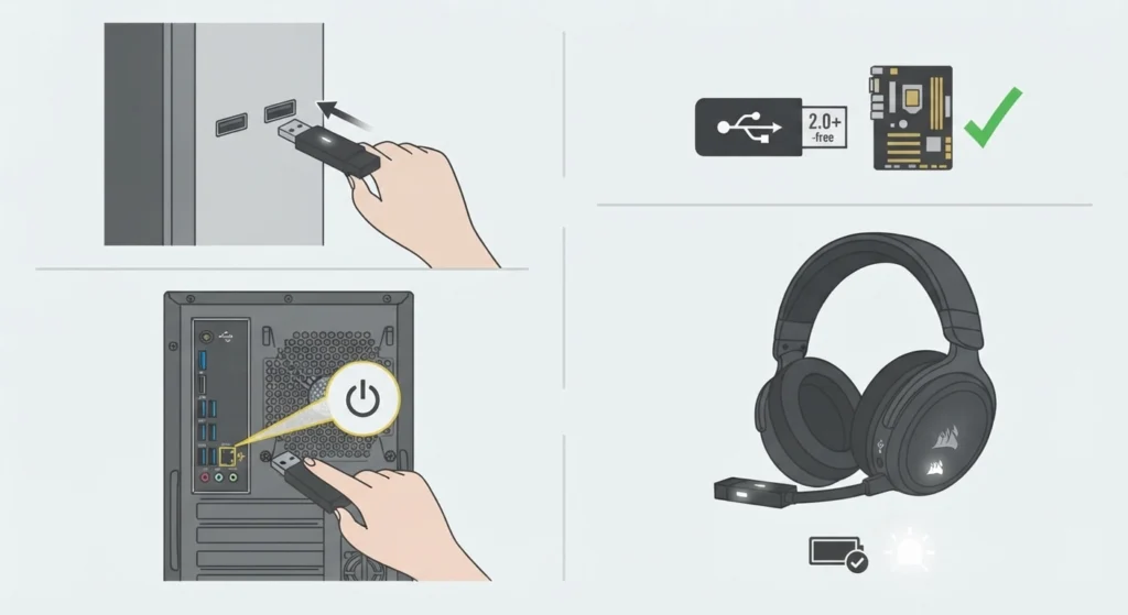 Try a Different USB Port