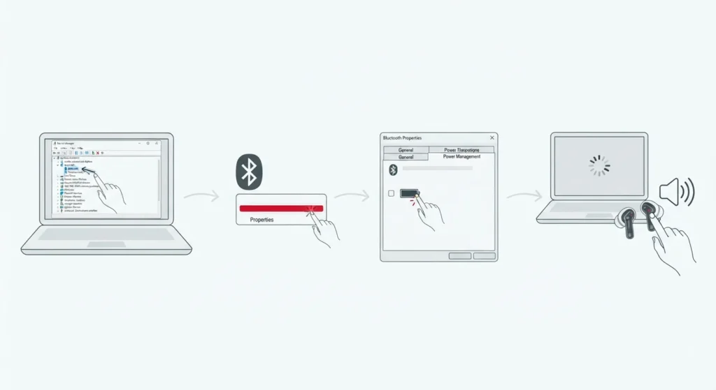 Adjust Windows Bluetooth Power Settings