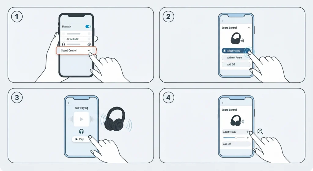 Adjust or Disable Active Noise Cancellation