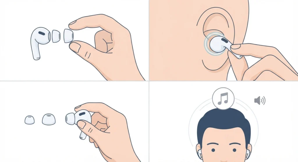 Check the Ear Tip Fit and Seal