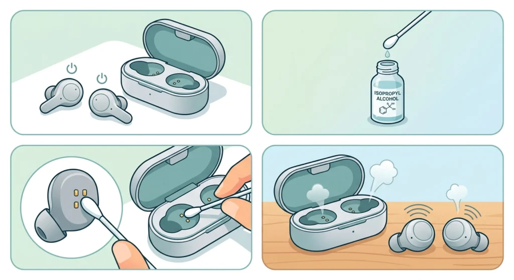 _ Clean the Charging Pins