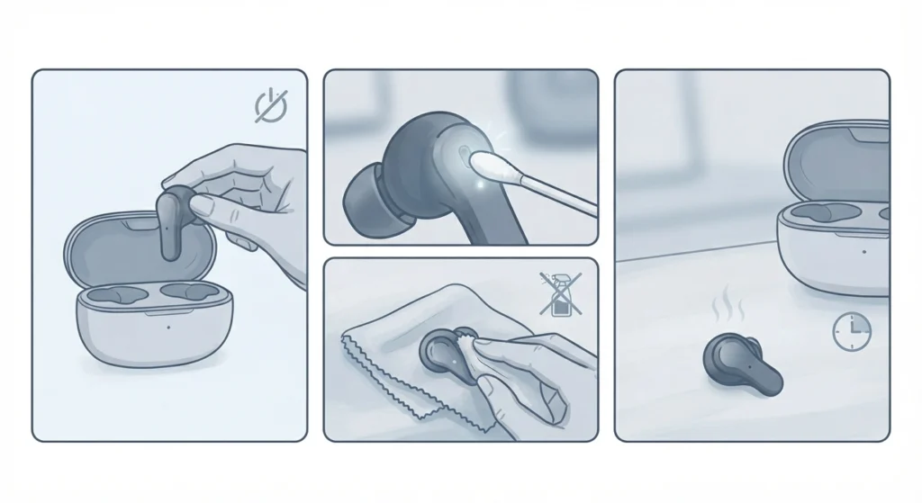 Clean the Wear Detection Sensors