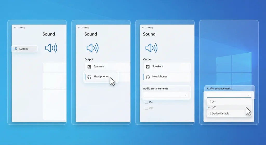 Disable Audio Enhancements