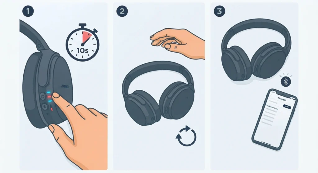 Factory Reset the Headphones