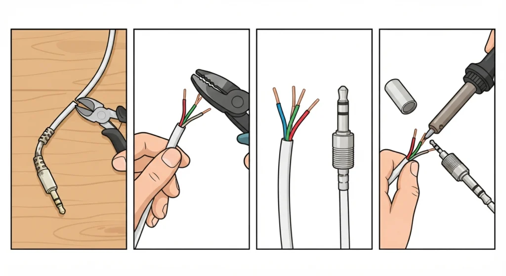 Fixing a Break Near the Headphone Jack