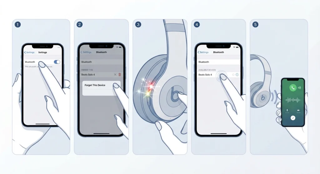 Forget the Device and Pair Again