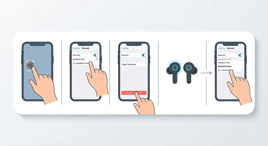 Forget the Headphones and Pair Them Again