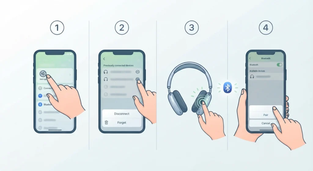 Forget the Headphones and Pair Them Again