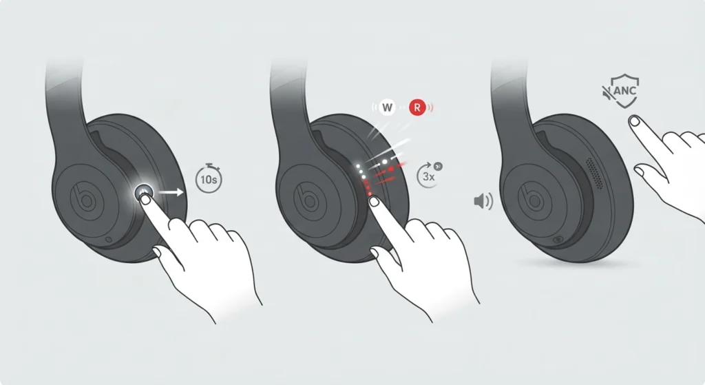 Perform a Full Reset of the Headphones