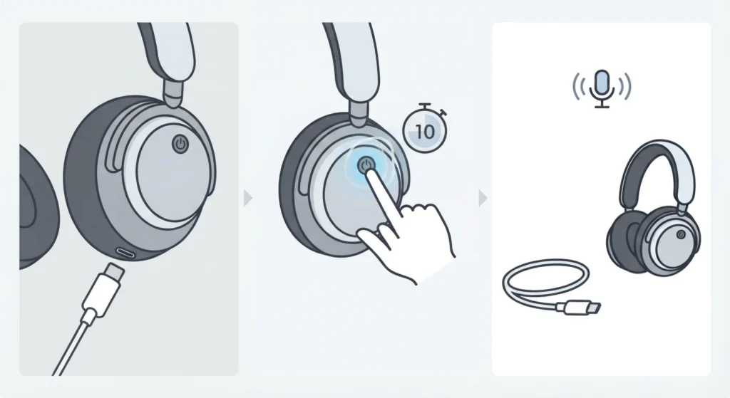 Perform a Soft Reset on the Dyson Zone
