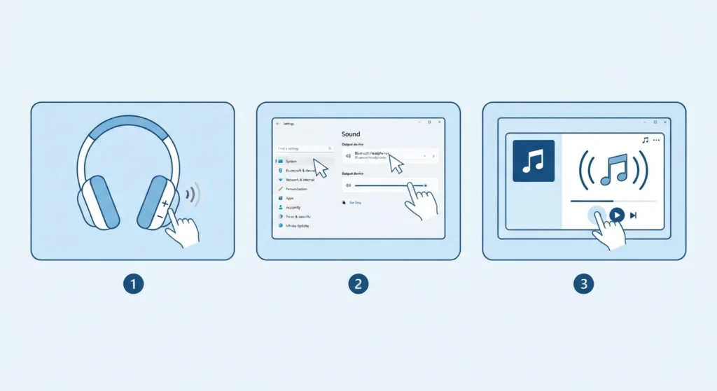 Raise Both Volume Levels on Bluetooth Headphones
