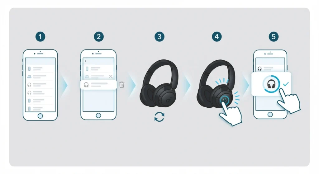 Re-Pair the Bluetooth Connection