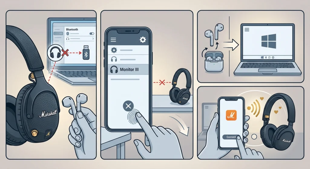 Re-Pair the Bluetooth Connection