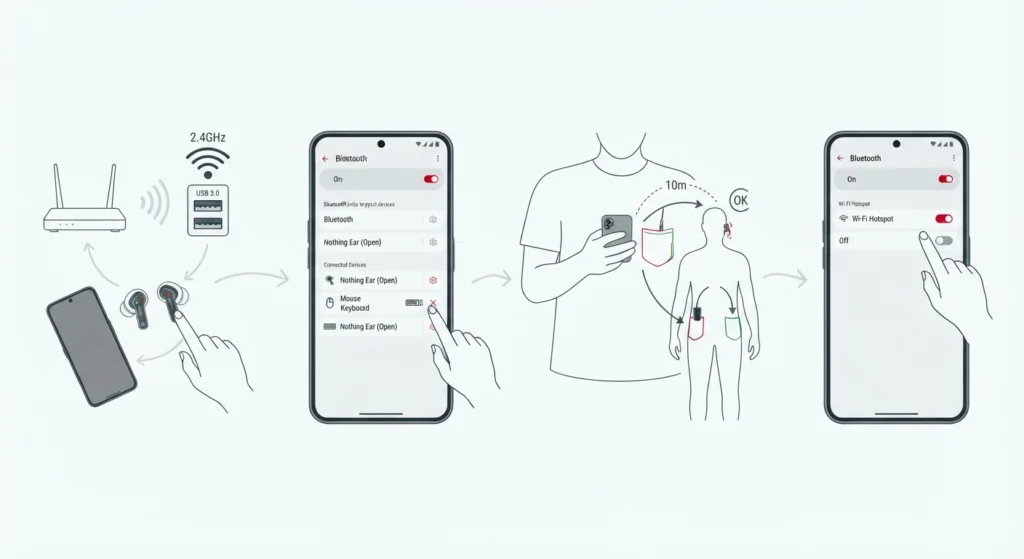 Reduce Bluetooth Interference