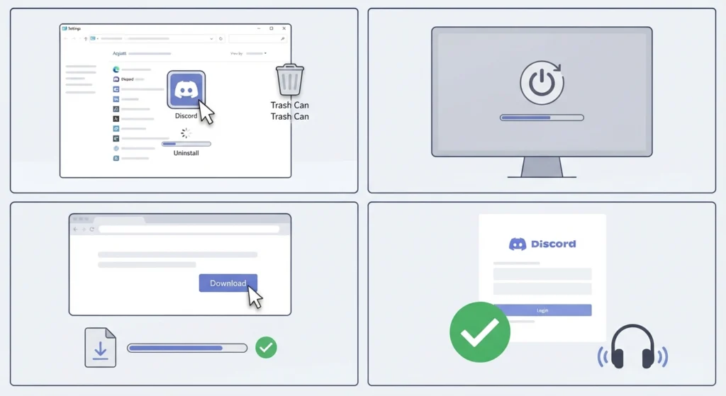 Reinstall Discord