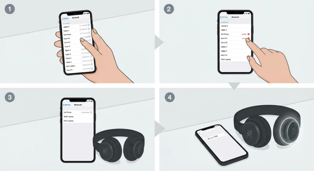 Remove Excess Paired Devices