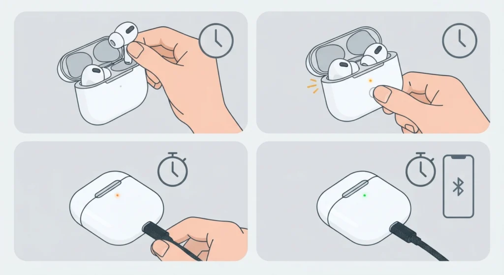 Reset the AirPods 4