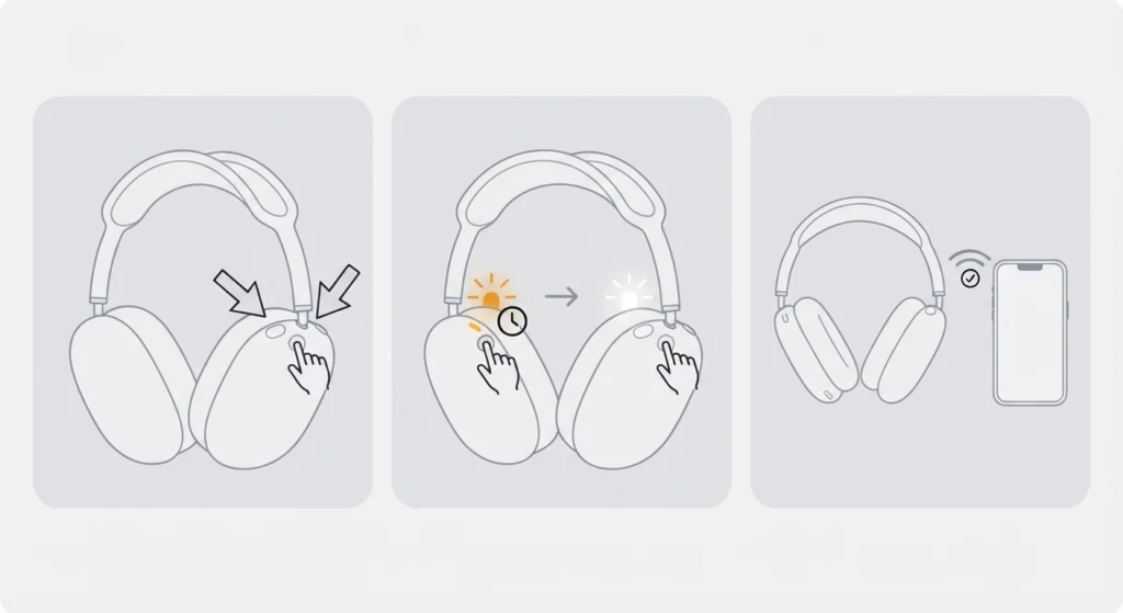 Reset the AirPods Max