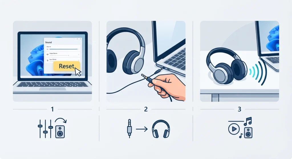Reset the Audio Settings