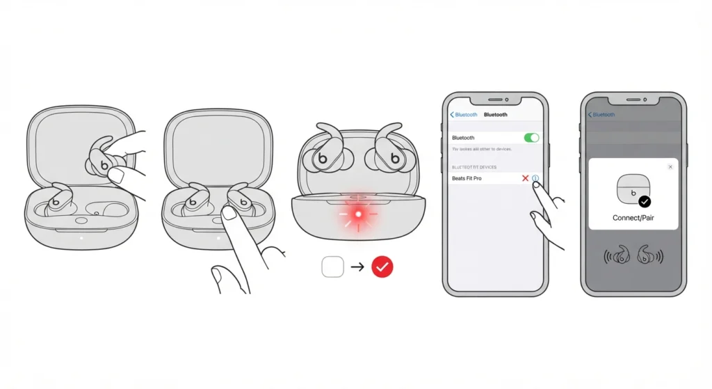 Reset the Beats Fit Pro Earbuds