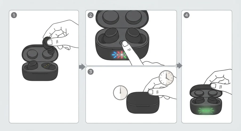 Reset the Earbuds