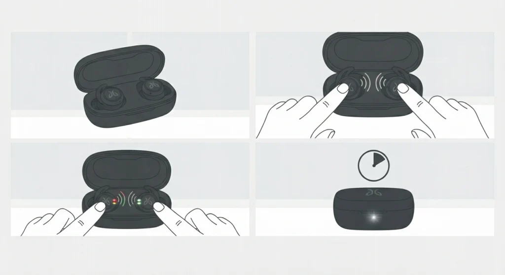 Reset the Jaybird Vista 2 Earbuds