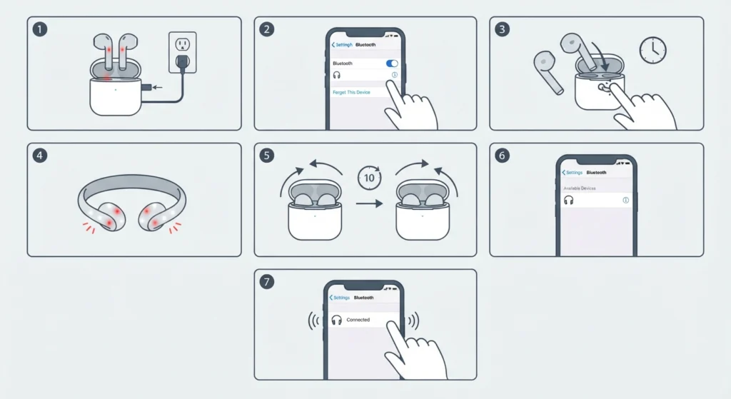 Step-by-Step Guide to Fix Headphones After a Failed Reset