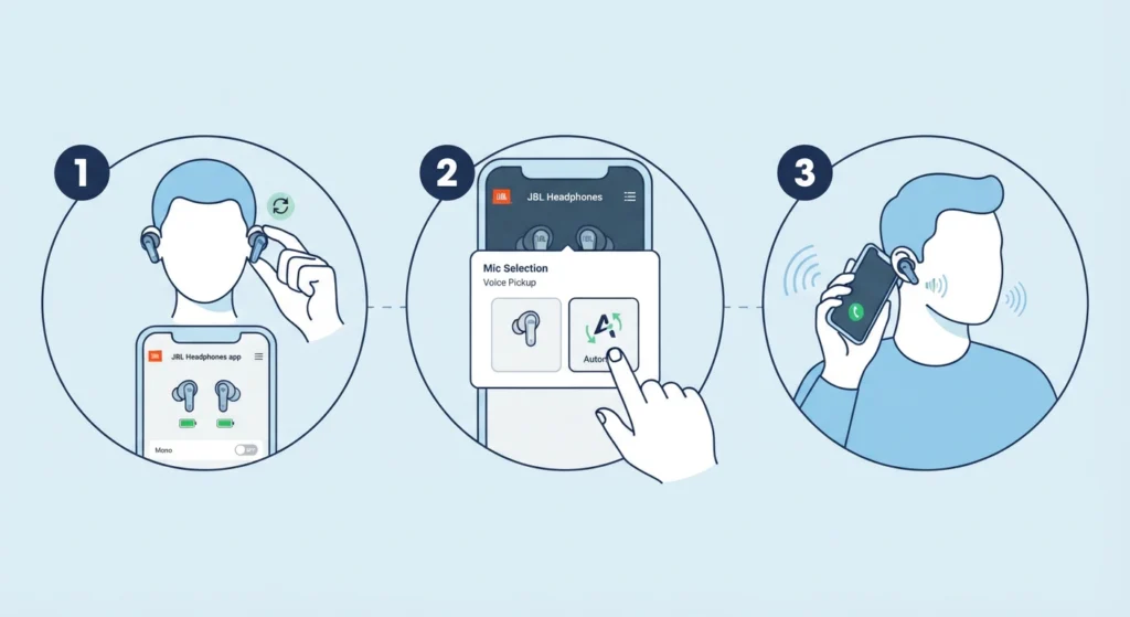 Turn Off Single Earbud or Mono Call Mode